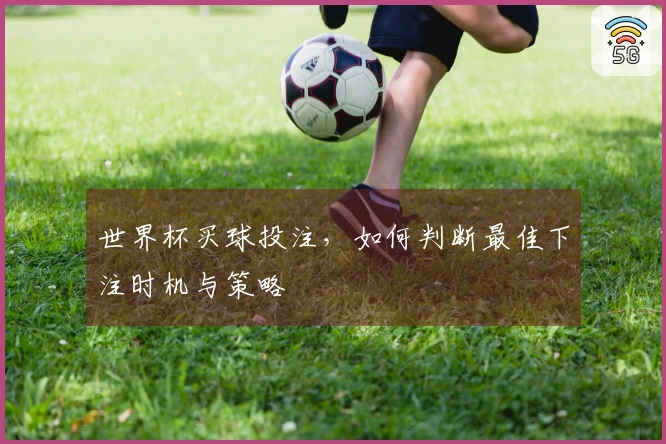 世界杯买球投注，如何判断最佳下注时机与策略